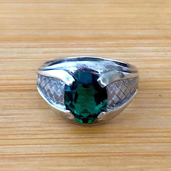 Jewelry - $42  Designer Estate Ring  Size 6  Sterling Silver  Designer Mark STERLING